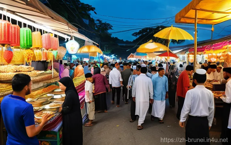 브루나이 무슬림 예절 - **Prompt:** A serene and majestic view of a grand Bruneian mosque, possibly inspired by the Omar Ali...