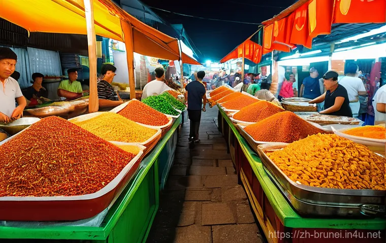 브루나이 기념품 추천 - **Prompt:** A serene, elderly Bruneian woman with a gentle, focused expression, skillfully weaving a...
