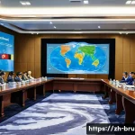 브루나이 국제기구 참여 - **Image Prompt: "Brunei's Diplomatic Acumen on the Global Stage"**
    A high-definition, photoreali...